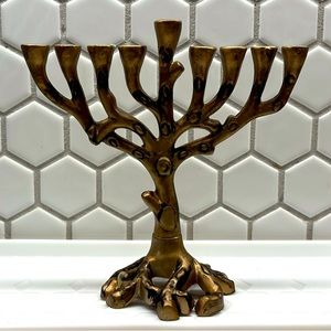Tree of Life Menorah